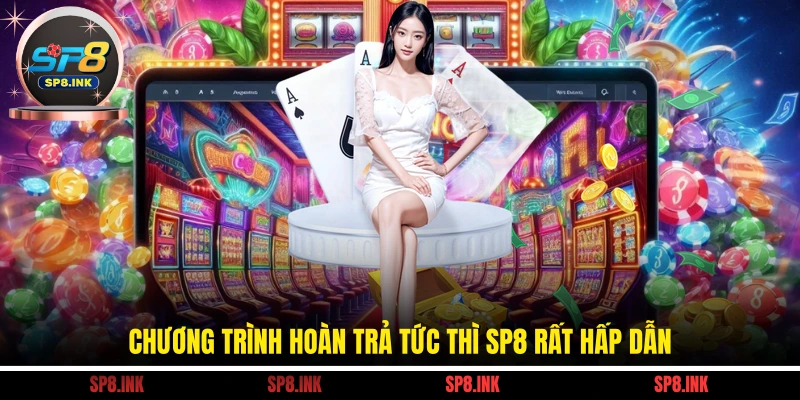 Chương trình hoàn trả tức thì SP8 rất hấp dẫn