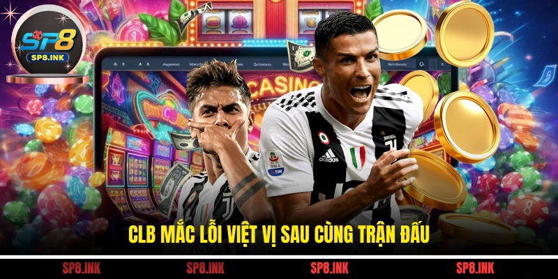 Clb mắc lỗi việt vị sau cùng trận đấu