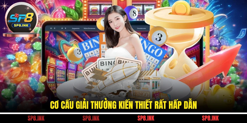 Cơ cấu giải thưởng kiến thiết rất hấp dẫn