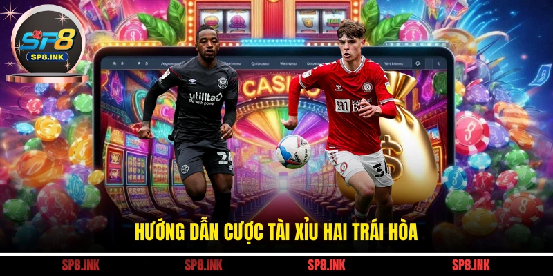Hướng dẫn cược tài xỉu hai trái hòa