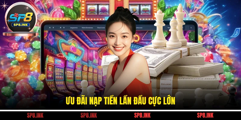 Ưu đãi nạp tiền lần đầu cực lớn